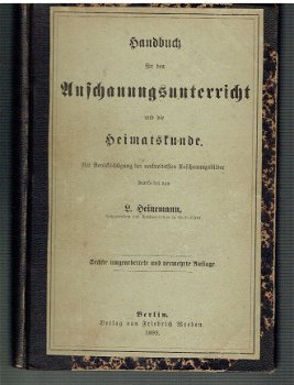 Handbuch für den Anschauungsunterricht und die Heimatstunde - 1