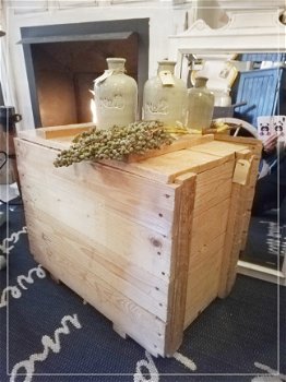 Prachtige houten kist - 1