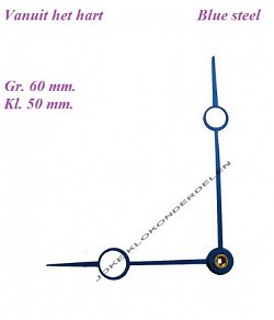 Brequet wijzers Franse pendule =35833
