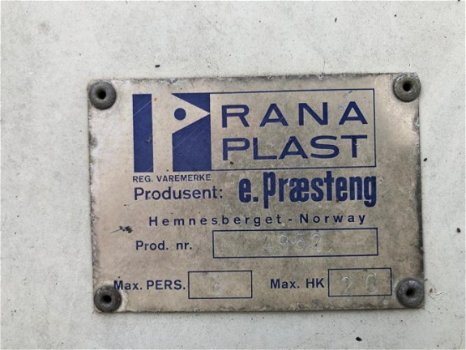 Rana Plast AS Noorse fjordensloep - 2