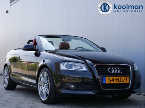 Audi A3 Cabriolet - 2.0 TFSI 200pk Ambition Pro Line AUTOMAAT Xenon / 18inch / Lederen bekleding - 1