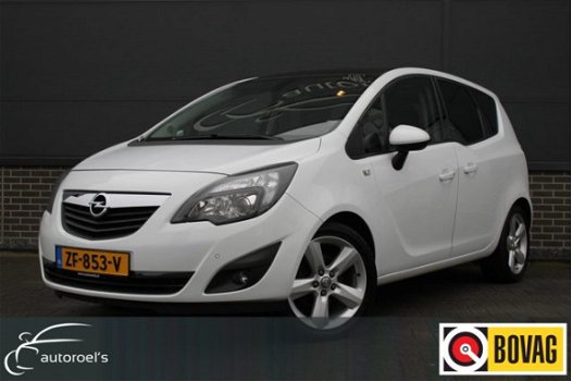 Opel Meriva - 1.4 Turbo Cosmo 120 PK / Panoramadak / PDC voor + achter / Dealer onderhouden - 1