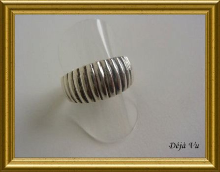 Oude sterling zilveren ring // silver ring - 1