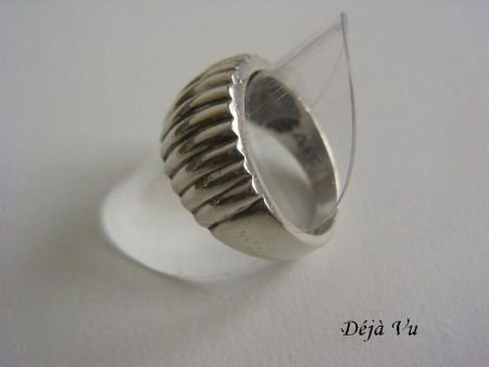 Oude sterling zilveren ring // silver ring - 2