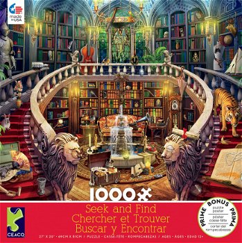 Ceaco - Antique Library - 1000 Stukjes Nieuw - 2
