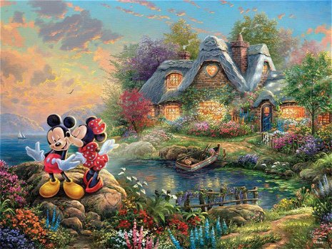 Ceaco - Disney Dreams Alice in Wonderland - 4 x 500 Stukjes Nieuw - 3