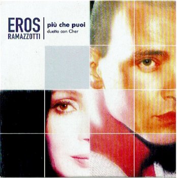Eros Ramazzotti Duetto Con Cher ‎– Più Che Puoi (2 Track CDSingle) - 1