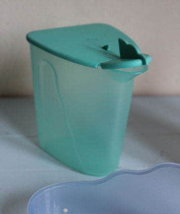 Vintage Tupperware melk en suiker setje - Afbeelding 4