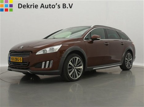 Peugeot 508 RXH - 2.0 HDi Hybrid4 AUTOMAAT / PANO / LEDER / NAVI / PDC / HUD / CRUISE CTR. / 19'' LM - 1