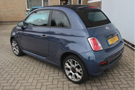 Fiat 500 - 0.9 TwinAir 500 Cabriolet Airco, centrale vergrendeling - 1