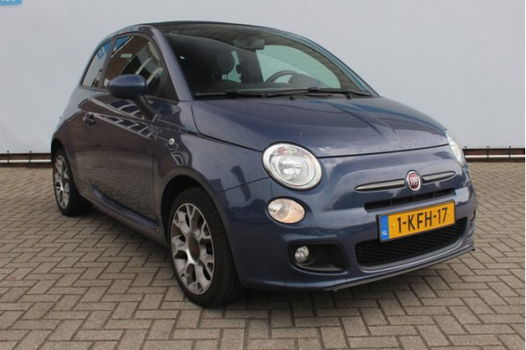 Fiat 500 - 0.9 TwinAir 500 Cabriolet Airco, centrale vergrendeling - 1