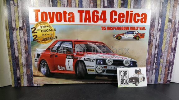 1985 Toyota TA64 HASPENGOUW rally 1:24 BMX - 1