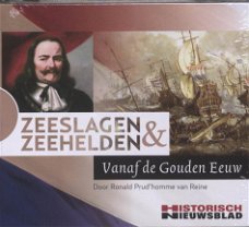 Ronald Prud'Homme van Reine  -  Zeehelden en Zeeslagen  ( 2 CD Luisterboek)