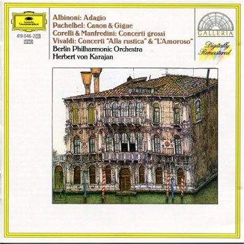 Herbert Von Karajan - Albinoni*, Corelli*, Vivaldi*, Pachelbel*, Manfredini* / Herbert Von Karajan - 1
