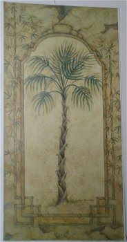 POSTER PALM CREATION II 60 x 30 cm NIEUW - 1