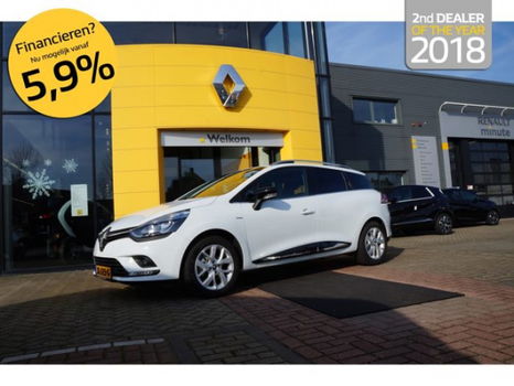 Renault Clio Estate - 0.9 TCe Limited NAVIGATIE / AIRCO / CRUISE CONTROLE / LICHT METALEN VELGEN - 1