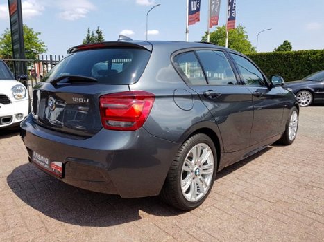 BMW 1-serie - 120d High Exe M sportpakket extreem vol alcantara/navi pro/pdc voor en achter/schuifka - 1