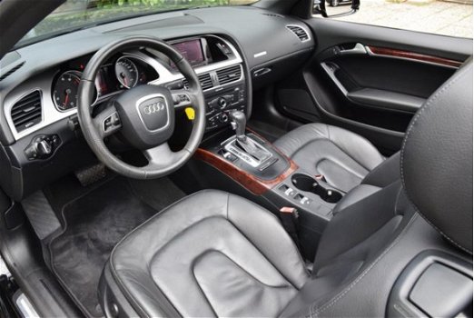 Audi A5 Cabriolet - 2.0 TFSI automaat / zwart leer / cruise control / 18 inch velgen - 1