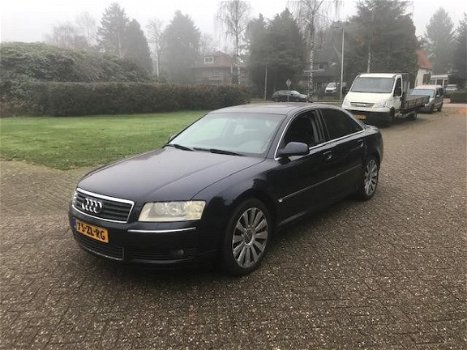 Audi A8 - 4.0 TDI quattro Lang NAVI-AUTOMAAT-LEER BJ 2003 - 1