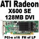 ATI Radeon X1550 128-256MB FH/LP PCI-e VGA Kaart | Dualhead - 4 - Thumbnail