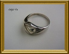 Oude zilveren ring