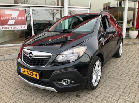 Opel Mokka - 1.4 T Cosmo Plus MEEST COMPLETE Uniek LPG G3 , Leder, Navi+Camera Zeer Compleet 1e eige - 1