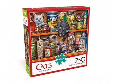 Buffalo Games - Spice Rack Kittens - 750 Stukjes - 3