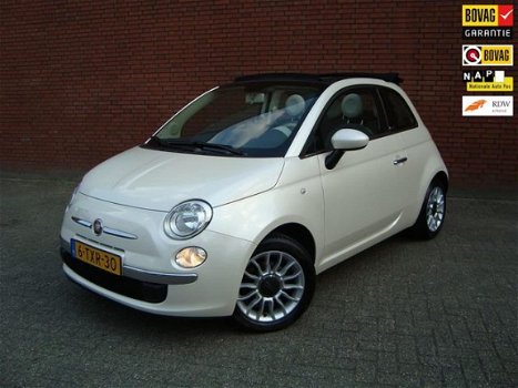 Fiat 500 C - 0.9 TwinAir Turbo Lounge / NAVI / Origineel NL - 1