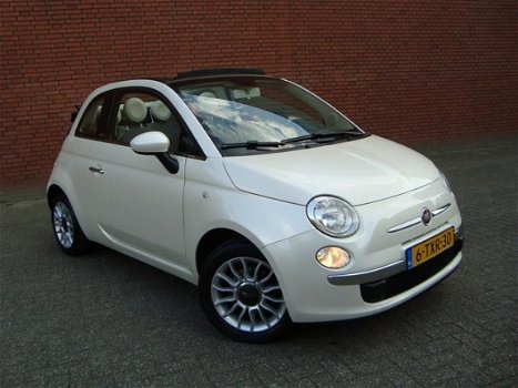 Fiat 500 C - 0.9 TwinAir Turbo Lounge / NAVI / Origineel NL - 1