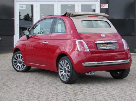 Fiat 500 C - 1.4 101pk SPORT 6-Bak METALLIC ROOD|INTERSCOPE SOUND SYSTEM|HALF/LEDER|AIRCO|16 INCH|US - 1