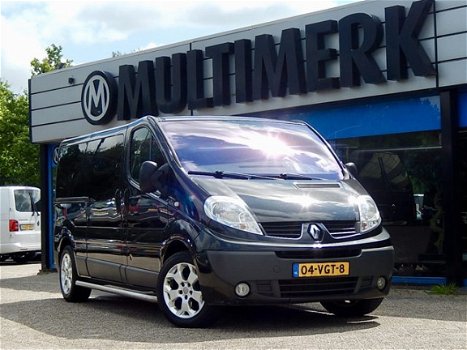 Renault Trafic - 2.5 dCi AUTOMAAT LANG DUBBELE CABINE, LEDER, CRUISE, AIRCO - 1