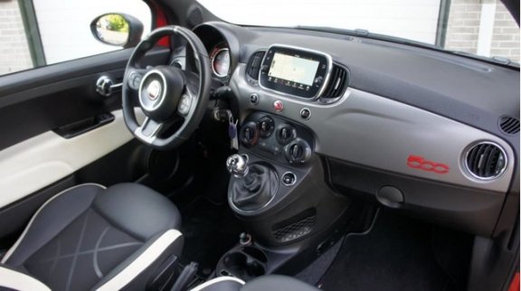 Fiat 500 - 1.2 S Sportpakket+Navigatie+LMV=SUPER - 1
