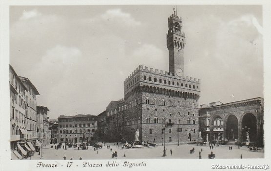 Italie Firenze Piazza della Signoria - 1