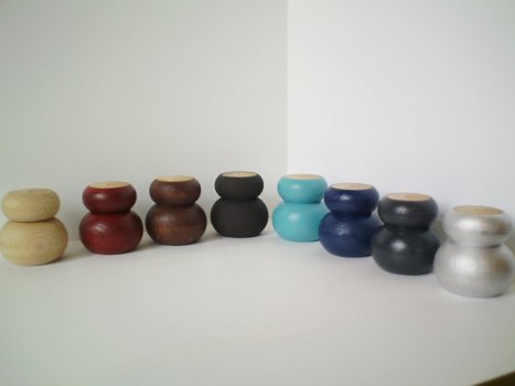 Voetenbankje 36x36cm - palermo jade - 703 NOTEN - Nieuw !! - 5