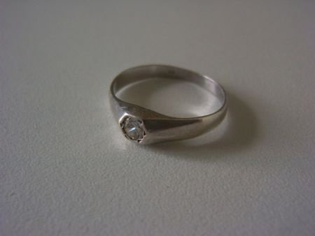 Oude zilveren ring - 2