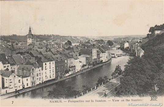 Belgie Namur View on the Sambre - 1