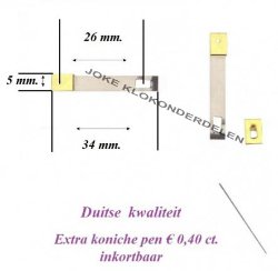 === Slingerveer + klammer = nieuw === 4501 / 101