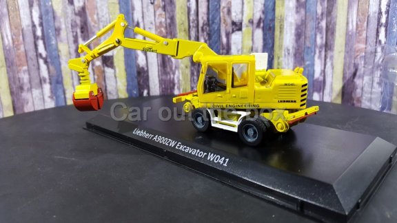 Liebherr A900ZW Excavator STOBART 1:76 Atlas - 2