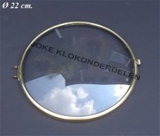 === Pendule deur  = bol glas = gebruikt === 39938