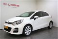 Kia Rio - 1.2 CVVT DynamicLine 5 Deurs, Cruise & Climate Control, LM-velgen - 1 - Thumbnail