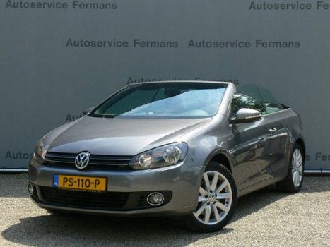 Volkswagen Golf Cabriolet - 6 - 1.4TSI 160PK - Highline - Leer - 1