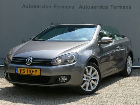 Volkswagen Golf Cabriolet - 6 - 1.4TSI 160PK - Highline - Leer - 1