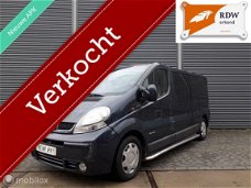 Renault Trafic - bestel 2.5 dCi L2 NAP DUBBEL CABINE NAVVI