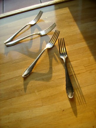 Diner vorken, barok uitstraling - nr. 1