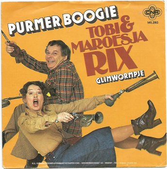 Tobi & Maroesja Rix ‎– Purmer Boogie (1977) - 1