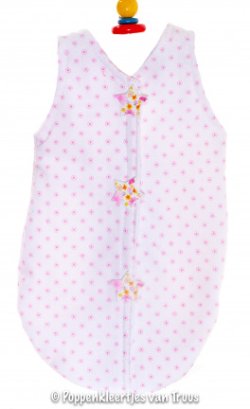 Popje 28-30 cm Slaapzak sterren 28-30 cm