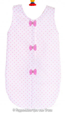 Paola Reina 34 cm Slaapzak strikjes - nr. 1