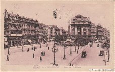 Belgie Brussel Place de Brouckere 1925
