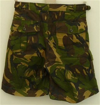 Broek, Kort, Gevechts, Uniform, KL, M93, Woodland Camouflage, maat: 0000/7080, 1996.(Nr.2) - 3