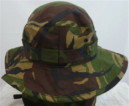 Hoed / Pet, Zomer, Koninklijke Landmacht, Woodland Camouflage, maat: 61, jaren'90.(Nr.2) - 2